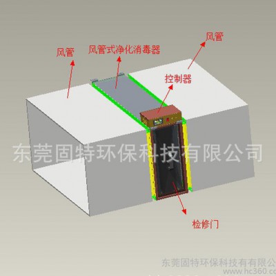 新风管道电子除尘设备|静电式空气器高铁站专用电子净化 电子净化除尘设备